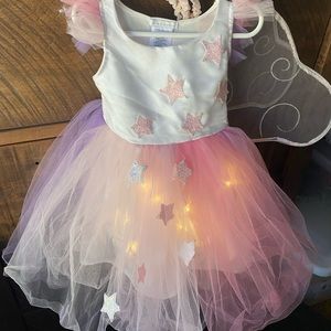 Pottery Barn Kids Light Up Unicorn Tutu Toddler Costume 3T